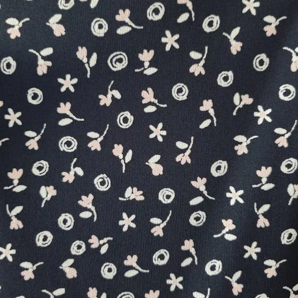 Petite Sophisticate Floral Scoop Neck Shell/Tank Top | NWOT | XSP | Navy Pink WH - Picture 10 of 11